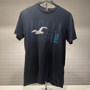 Hollister California 1922 Mens T Shirt Graphic Logo Tee Casual